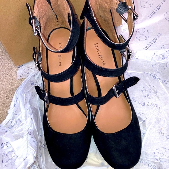 Indigo rd. strappy buckle heels - Picture 6 of 8